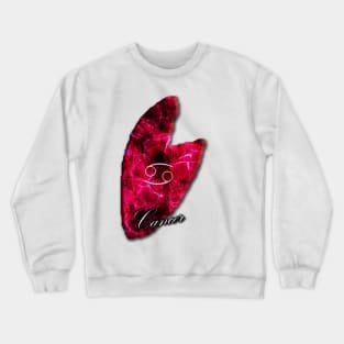 Zodiac Stone - Cancer Crewneck Sweatshirt